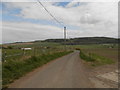 Minor road leading to farms at Edenbank and Edengrove in KY15 4TE