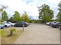 The car park at Sutton Hoo in IP12 2PF