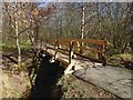 Footbridge over a burn in PA8 6BY