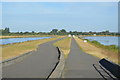 Looking along side Dorney Lake in Dorney