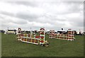 Showjumping arena at the Mitsubishi Motors Cup in GL9 1AA