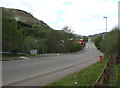Marine Street towards the centre of Cwm in Cwm Community