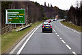 Northbound A9 near Aviemore in PH22 1NX