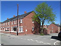 New houses in Langford Street, Leek in ST13 8HA