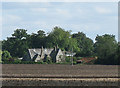Old School House, Hardingham, across the stubble in NR9 4AE