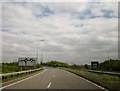 Slip road from A180 to A1136 for Great Coates in DN37 9TZ