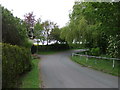 Minor road near Pear Tree Cottage in B95 6HN
