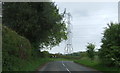 Pylon beside the road to Ullenhall in B95 5NE