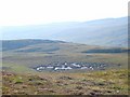 Carn Bhad Choillidh from Carn Macsna in IV63 6TH