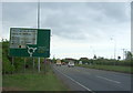 Colchester Road (A133) approaching roundabout in CO16 0BH