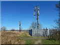 Mast on Craigend Hill in PA8 6DZ