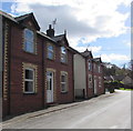 Brick houses in Llangammarch Wells, Powys in LD4 4BT