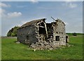 Dilapidated farm building near Sparrowpit in SK17 8EQ