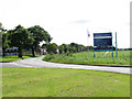 Housing developer's sign on Hautbois Road in NR10 5JZ