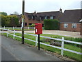Elizabeth II postbox on Malthouse Lane, Terry's Green in B94 5SB