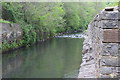 Rhymney River under A469 bridge in NP12 3SP