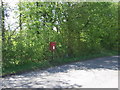 Elizabeth II postbox on The Street, Mill Corner in Brettenham
