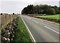 A911 and the road to Holl Reservoir, Lomond Hills in KY6 3HU