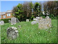 Gravestones by St Peter's Church in TN33 9NS