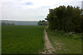 Footpath to Kingston Blount in OX39 4ST