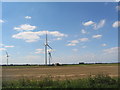 Wind turbines near Red House Farm in PE12 9NG