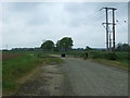 Gated track (Footpath) near Mast Farm in PE33 9FH