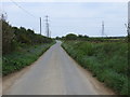 Road from Ocean View to Carland Cross in TR8 5BA