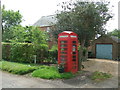 Telephone box on Chapel Road, Boughton in PE33 9AL