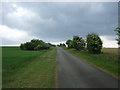 Minor road towards Hilborough in Bedingfeld Ward