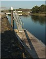 Steps and pontoon, Commissioners Quay, Wadebridge in PL27 7JR