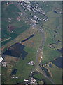 Roads at Fenwick from the air in KA3 6AY