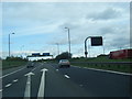 M62 east and west divide near Robin Hood in WF3 3EL