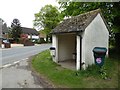 Bus shelter in Stoke Orchard in GL52 7RQ