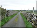 Ffordd Cae Duon, heading south in LL51 9LZ