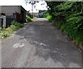 Side road above the B4256 Park Hill, Tredegar in NP22 3QA