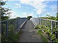 Footbridge over the M4 south of Caldicot in Caldicot Community