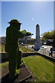 Kilwinning cemetery war memorial in KA13 7JF