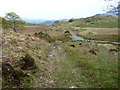 Footpath junction, south of Neuadd Ddu, near Manod in Ffestiniog Community