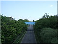 Hendry Street bridge over the A9 in FK2 7JP