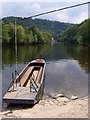 Hand Ferry at Symonds Yat West . in HR9 6BL