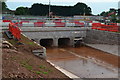 New drainage culvert under the A39 in TA5 2JW