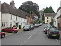 Hambledon: High Street and parish church in PO7 4RT