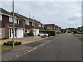 View along Hunters Close in RG23 7HE