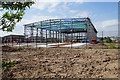New industrial unit under construction in WA8 0SX