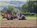 Turf harvest, near Fangfoss in YO41 5NZ