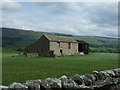 Stone barn in pasture, Worton in DL8 3JE