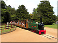 Narrow gauge railway at the Cotswold Wildlife Park in OX18 4JP