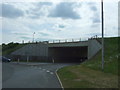 A1(M) Motorway bridge over the A684, Junction 51 in DL7 9EJ