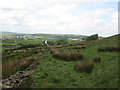 Footpath from Green Brow towards Gauther Fold in OL13 9SD