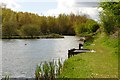 Fishing pond beside Mansfield Road in S42 5DW